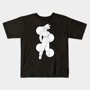 The Lone Warrior (No Color) Kids T-Shirt